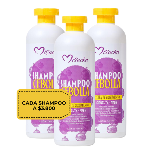 MISUCKA - Shampoo Cebolla x3