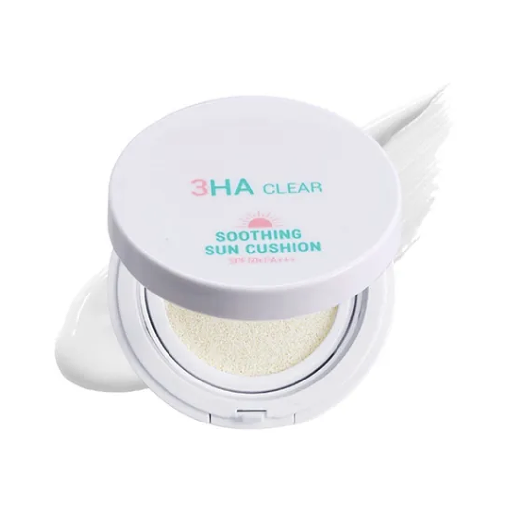 ESFOLIO - 3HA Clear Soothing Sun Cushion (White) Protector Solar