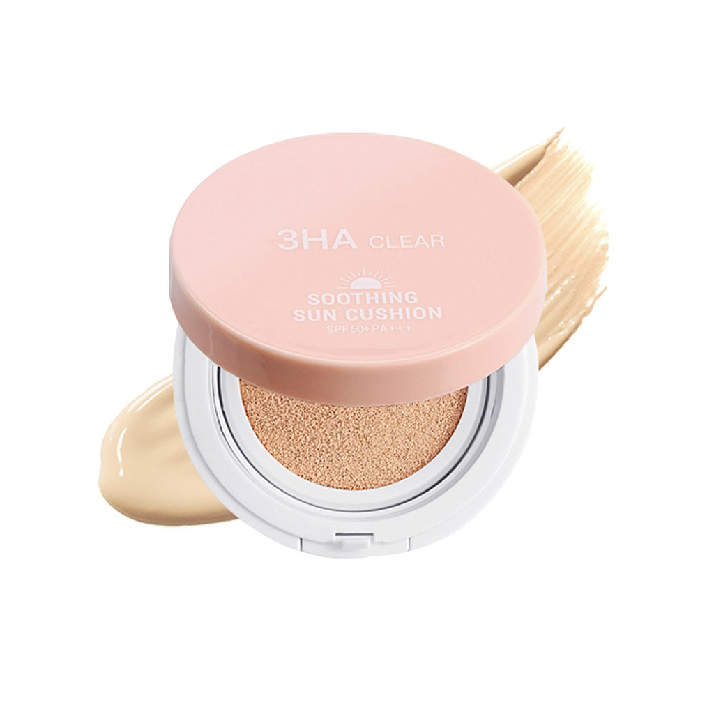 ESFOLIO - 3HA Clear Soothing Sun Cushion (Beige) Protector Solar