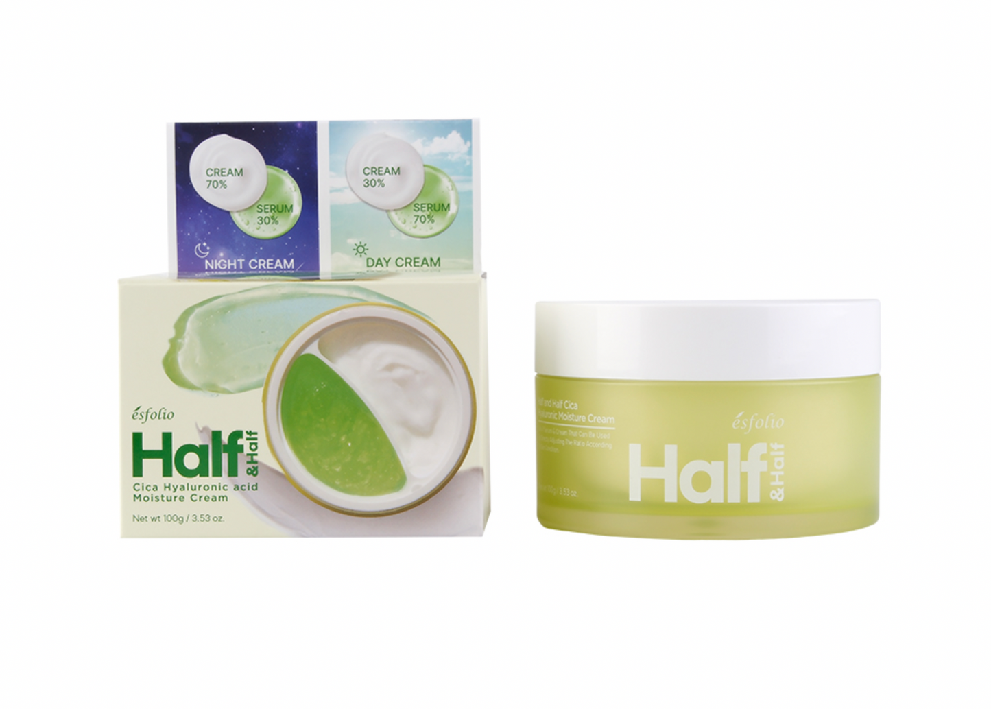 ESFOLIO - Esfolio Half & Half Cica Moisturizing Cream