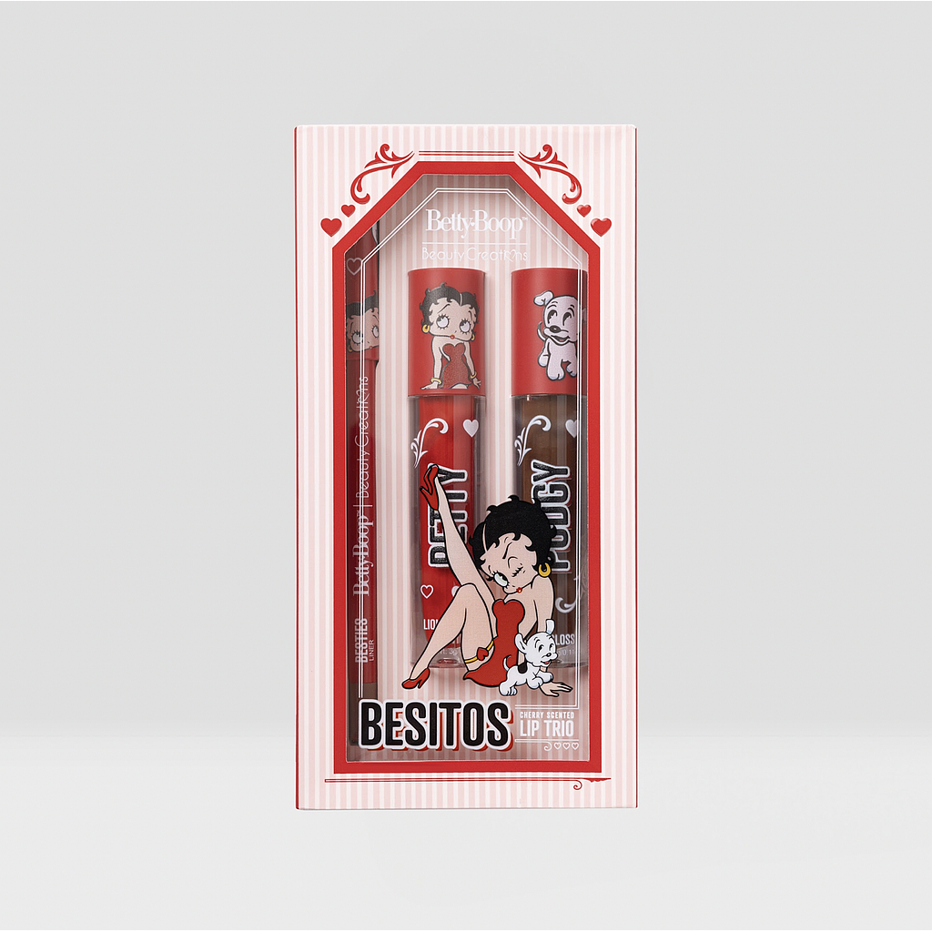 Beauty Creations x Betty Boop - Besitos Lip Trio
