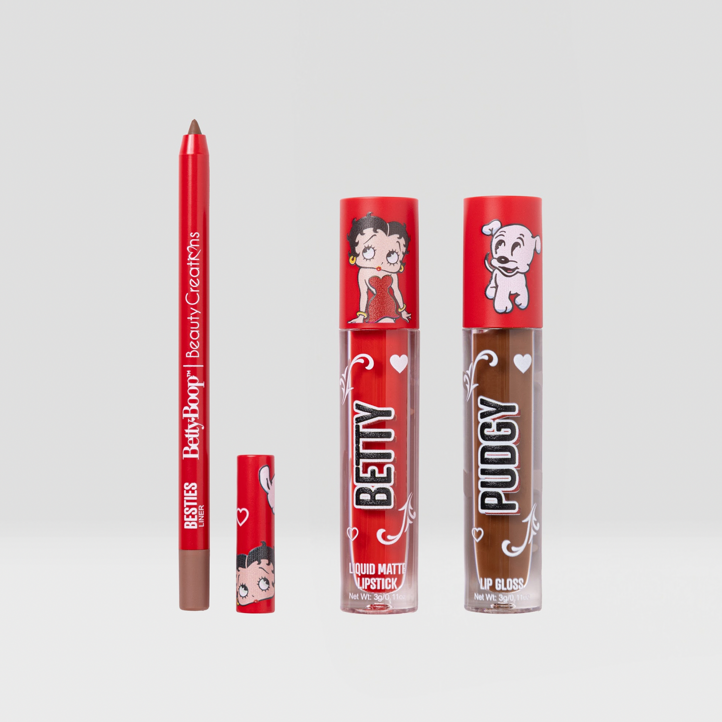 Beauty Creations x Betty Boop - Besitos Lip Trio
