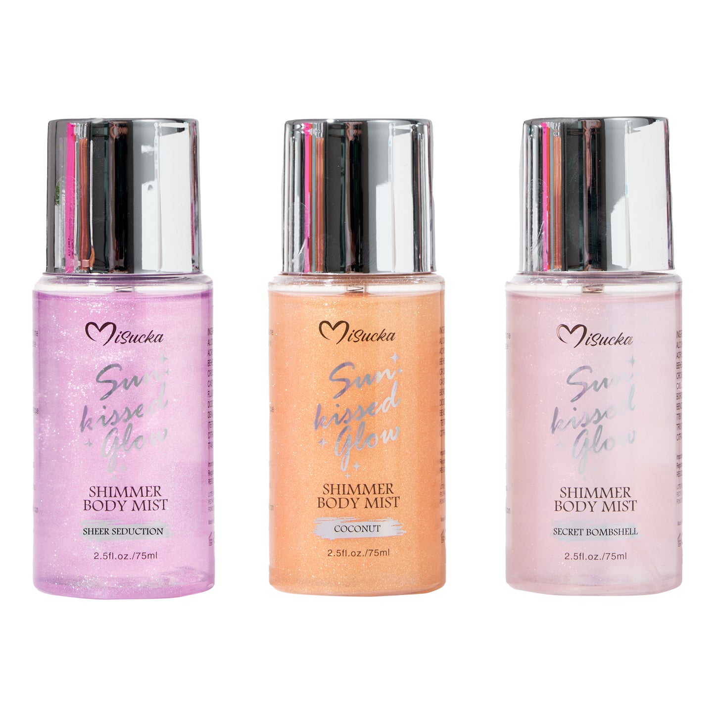 MISUCKA - Shimmer Body Mist 75ml variedades