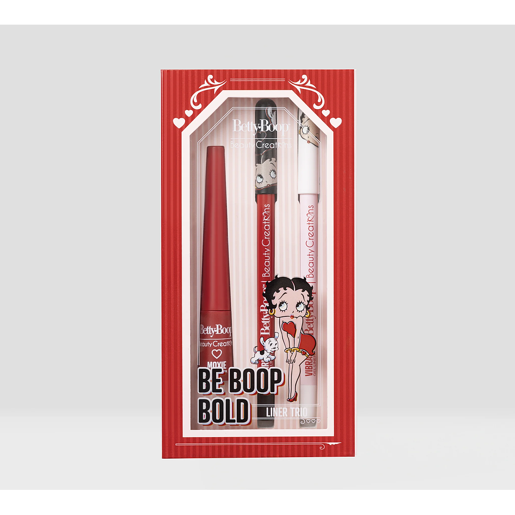 Beauty Creations x Betty Boop - Be Boop Bold Trio Delineador De Ojos