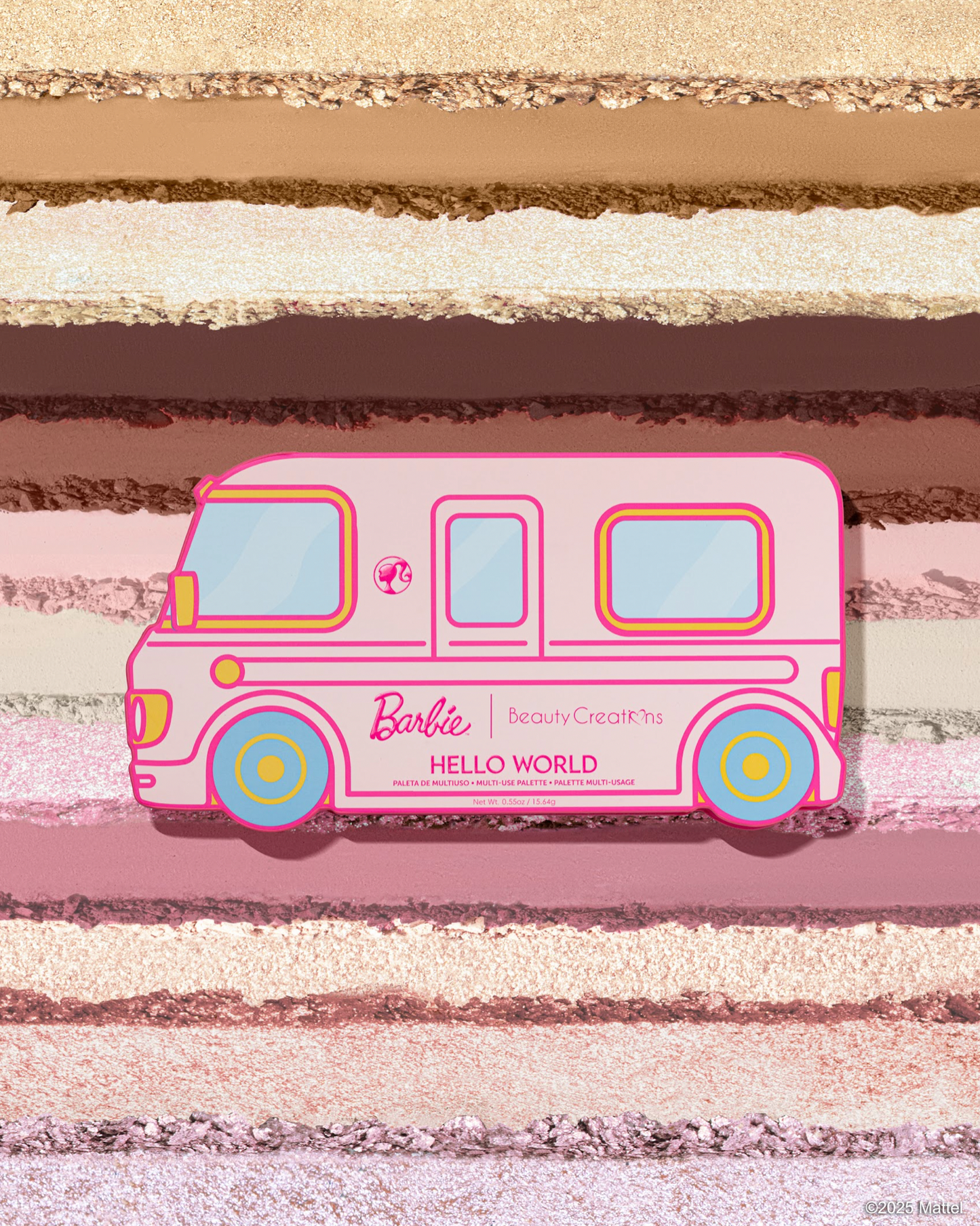 Beauty Creations x Barbie - HELLO WORLD Paleta De Sombra