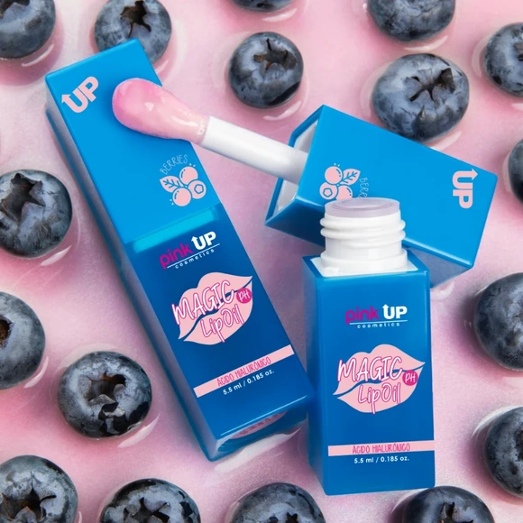 Pink Up - Magic Lip Oil Brillo Labial Blue Berry
