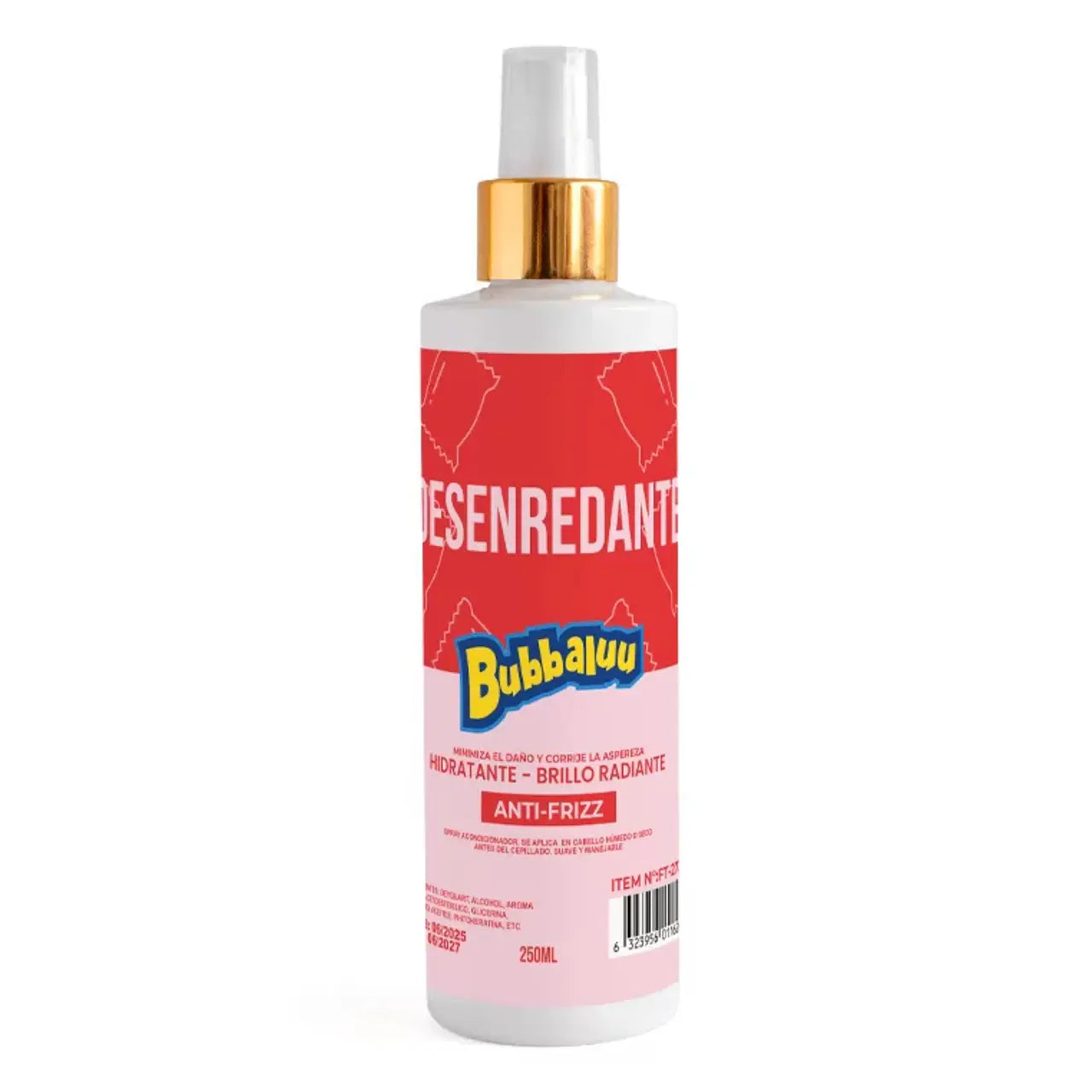 Bubbaluu - Desenredante en Spray Frutilla 250ml