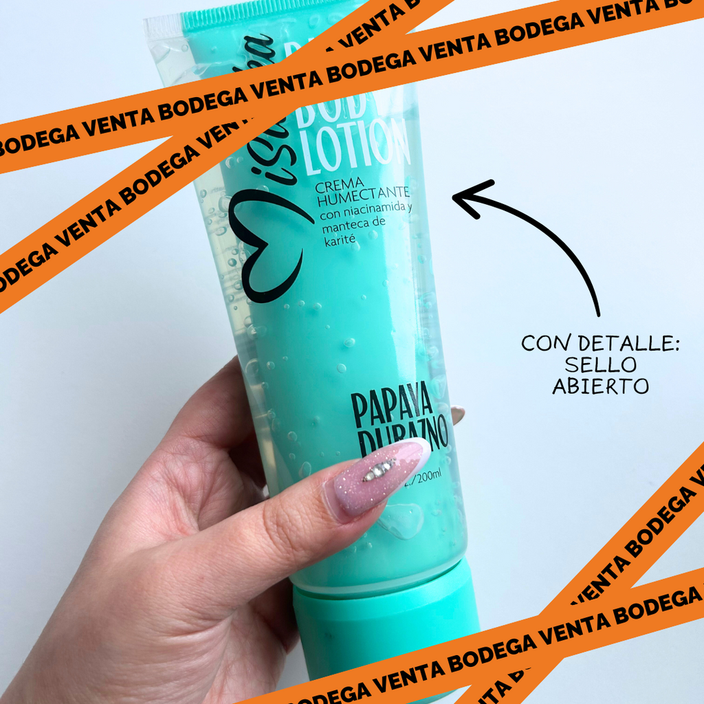 MiSucka - CON DETALLE: Body Lotion DUAL Papaya Durazno