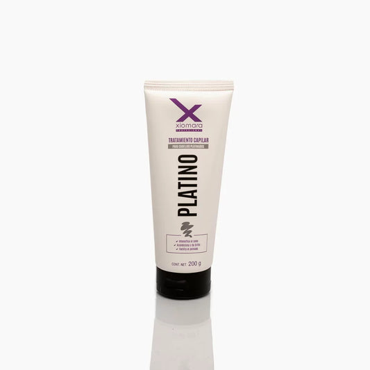 Xiomara - Mascarilla Tratamiento Capilar PLATINO para tonos platinados