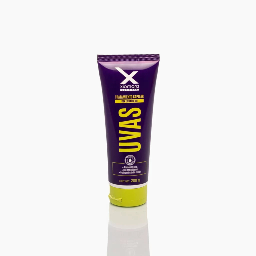 Xiomara - Mascarilla Tratamiento Capilar Cabellos Teñidos UVAS