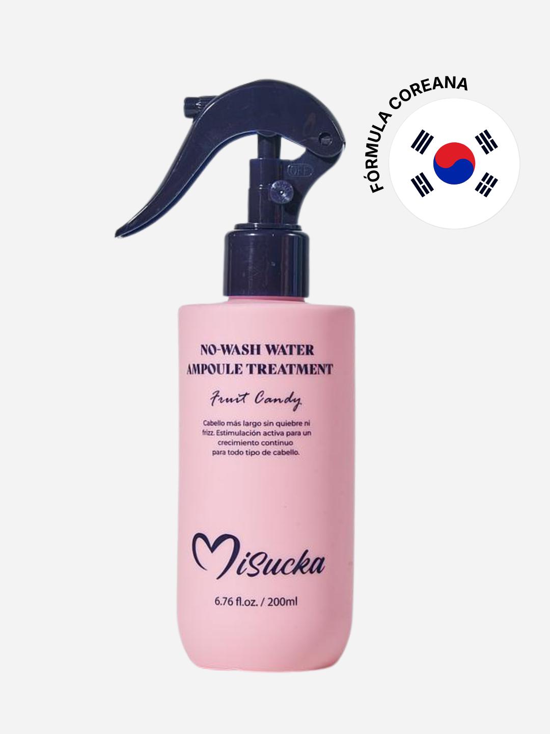 Misucka - Mascarilla en Spray para Cabello Seco, Dañado y/o Maltratado Fruit Candy (Fórmula Coreana 🇰🇷)