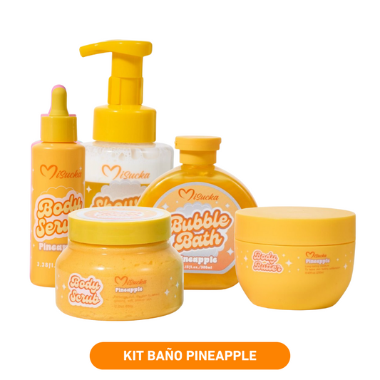 💛 KIT BAÑO MISUCKA PINEAPPLE 🍍 💛
