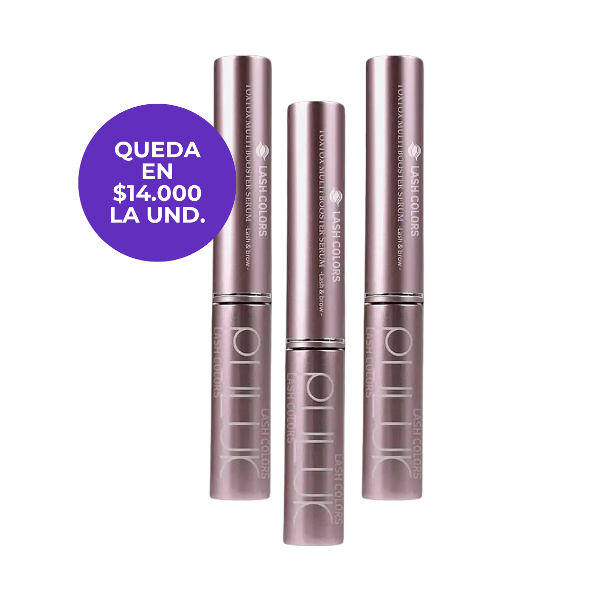 PULUK - x3: TOXTOX Multi Boost Serum Pestañas y Cejas