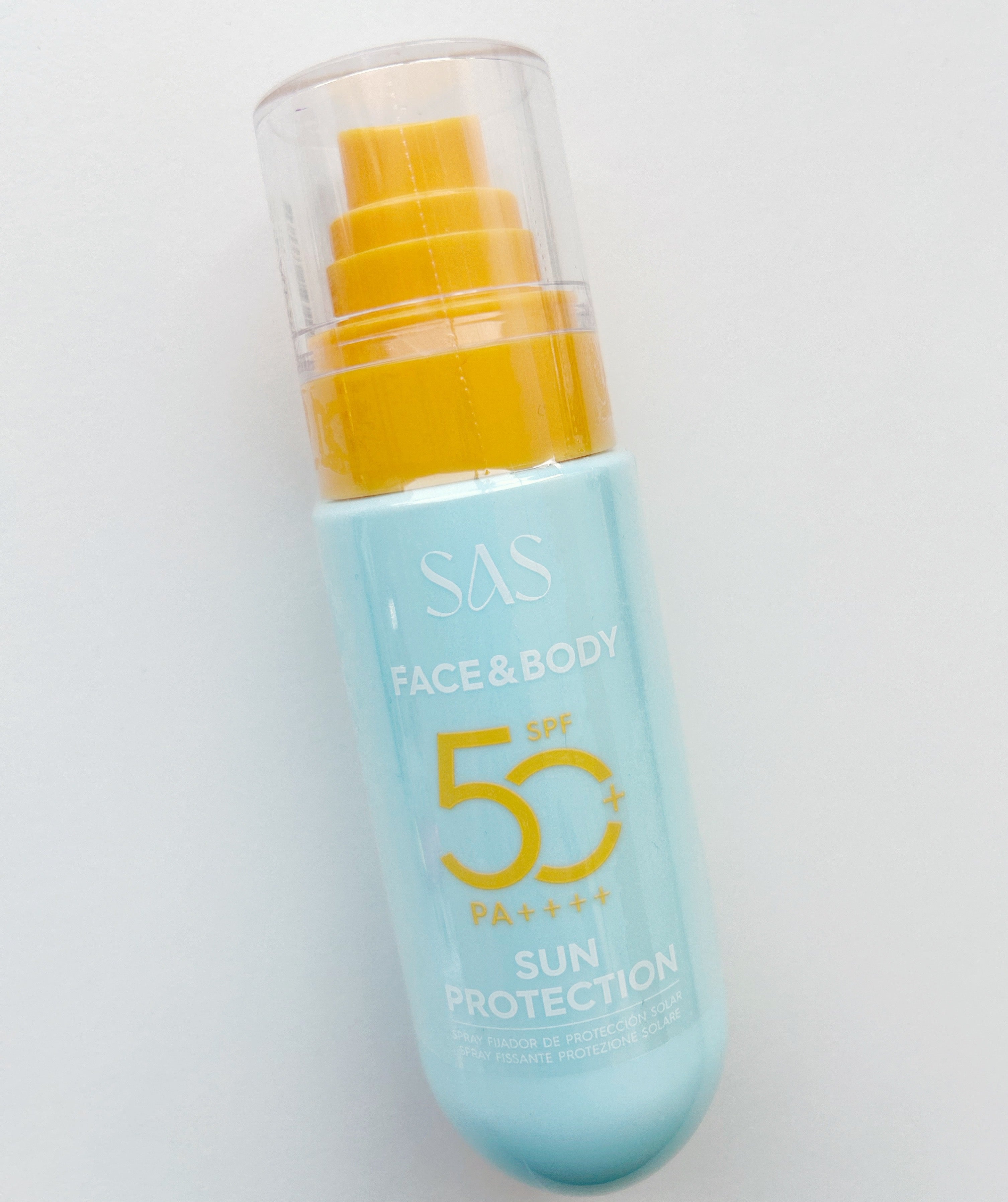 SAS - Protector Solar Spray Rostro y Cuerpo FPS 50+