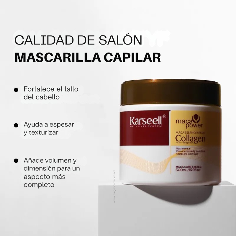 Karseell - X2: Maca Power Collagen Reparador