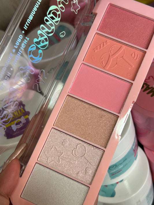 SAS - Sweetly Candy Iluminador + Blush