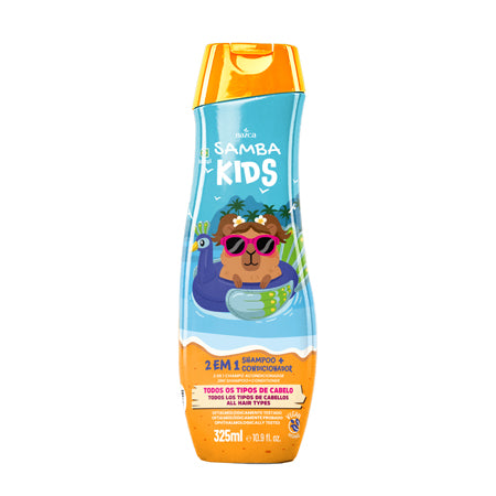 SAMBA - 2 en 1 Shampoo y Acondicionador para niños