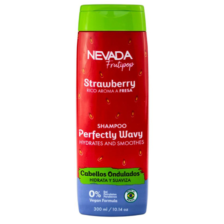 NEVADA - Set Cabello Ondulado FRUTILLA
