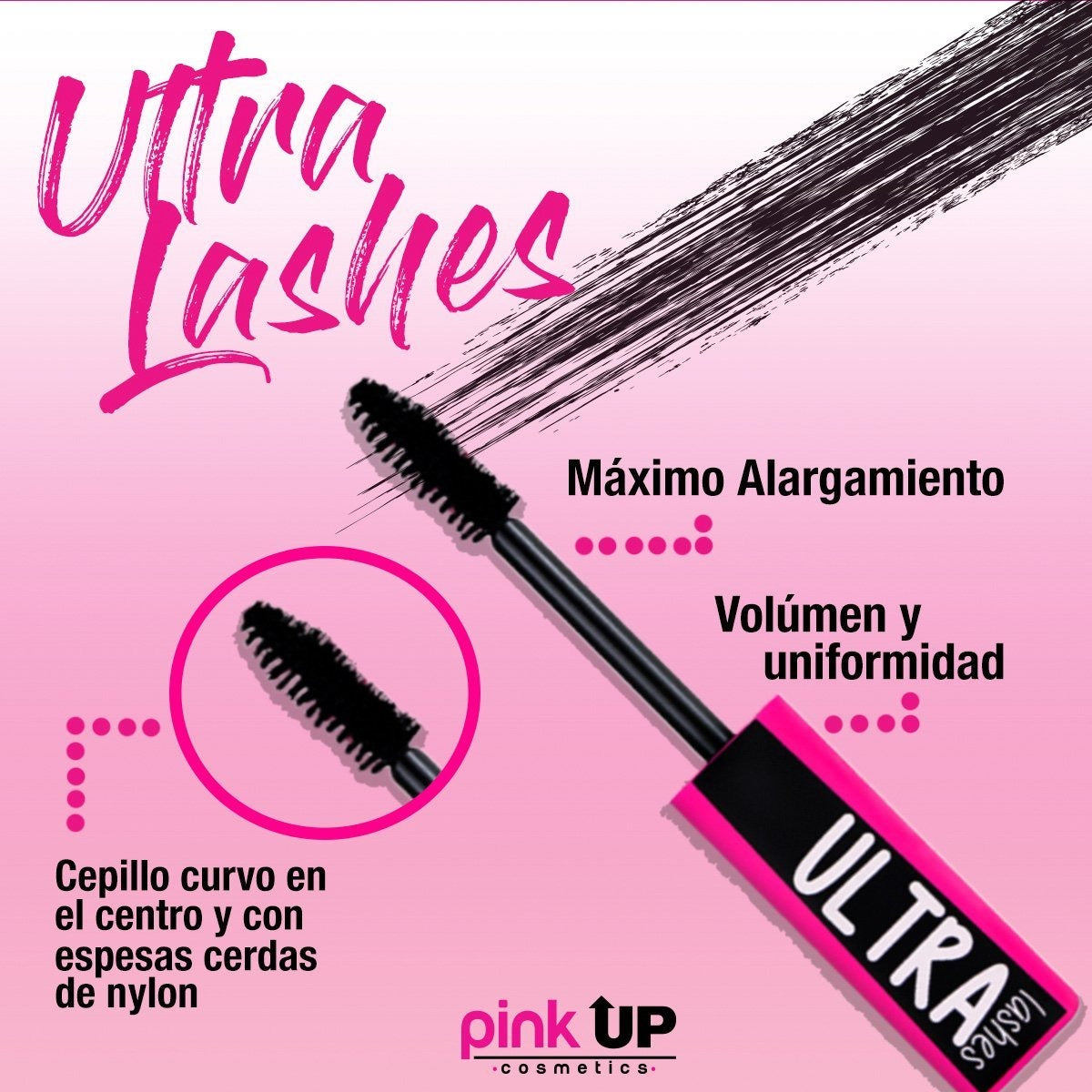 Pink Up - MÁSCARA ULTRA LASHES
