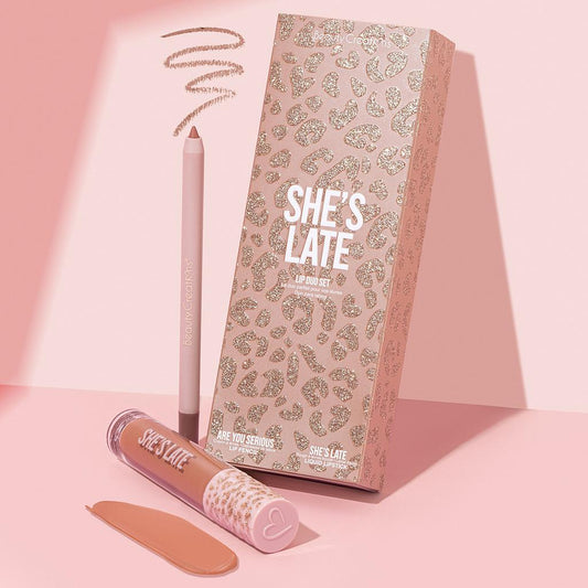 Beauty Creations - Lip Kit SHE'S LATE