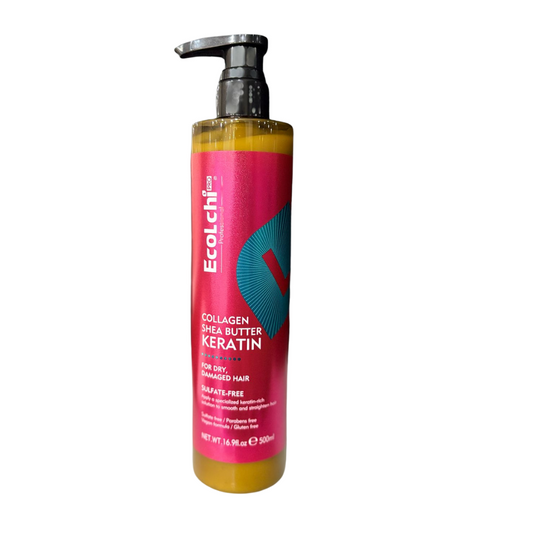 Ecolchi - Efecto Liso Keratina: COLLAGEN SHEA BUTTER KERATIN